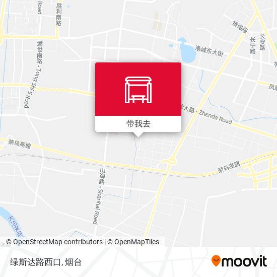 绿斯达路西口地图