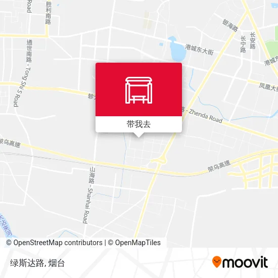 绿斯达路地图
