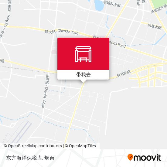 东方海洋保税库地图