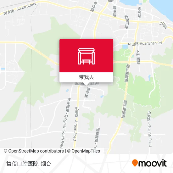 益佰口腔医院地图