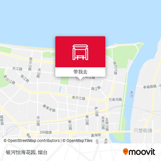 银河怡海花园地图