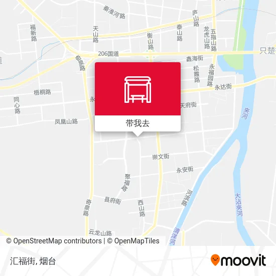 汇福街地图