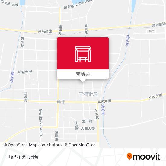 世纪花园地图