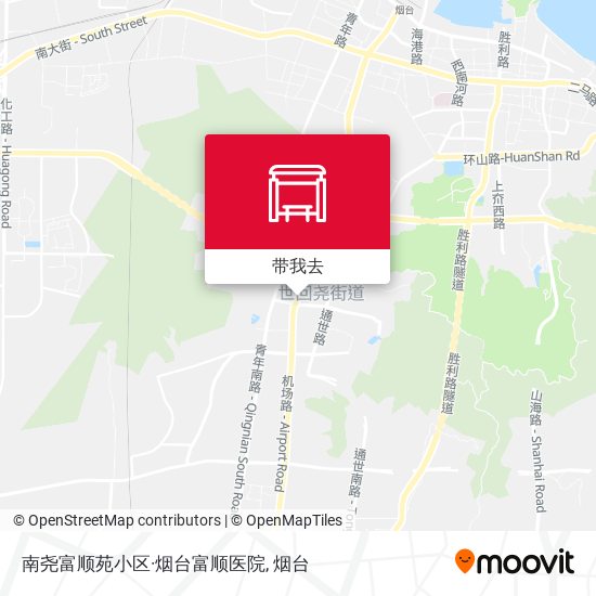 南尧富顺苑小区·烟台富顺医院地图