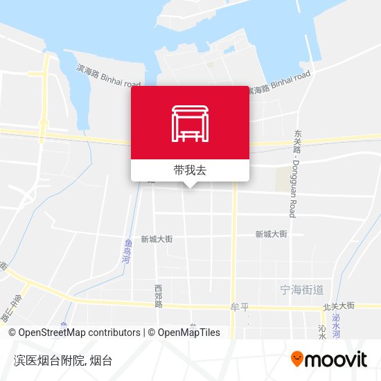 滨医烟台附院地图