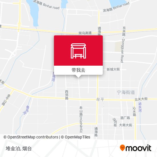 堆金泊地图