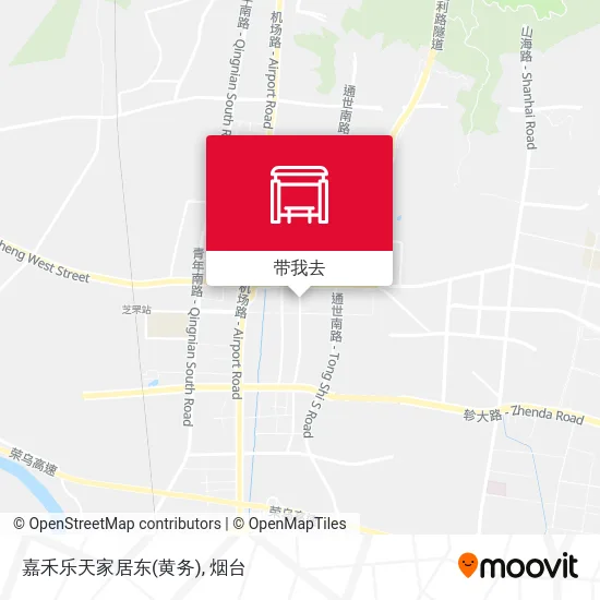 嘉禾乐天家居东(黄务)地图