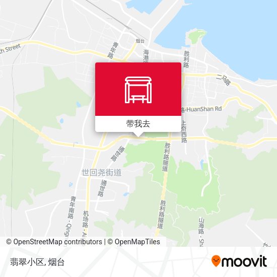 翡翠小区地图