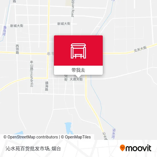 沁水苑百货批发市场地图