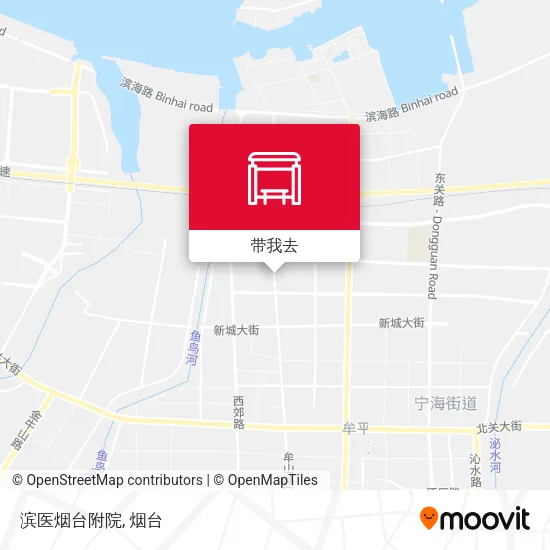 滨医烟台附院地图
