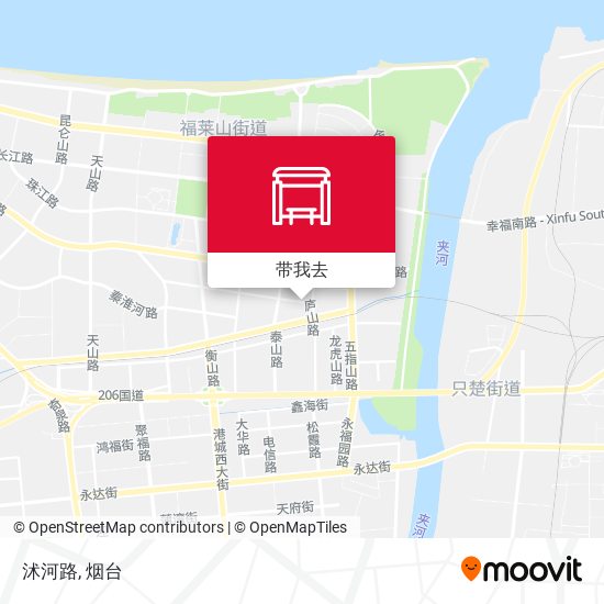 沭河路地图