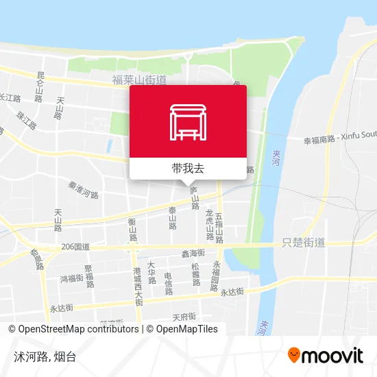 沭河路地图