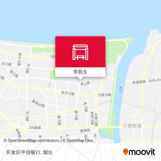 开发区中信银行地图