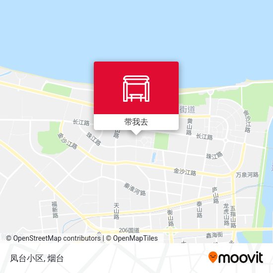 凤台小区地图