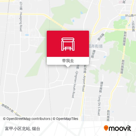 富甲小区北站地图