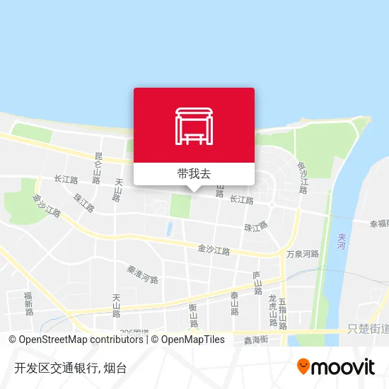 开发区交通银行地图