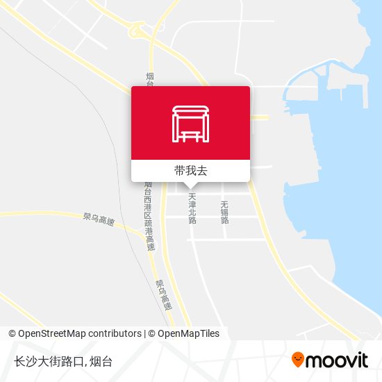 长沙大街路口地图