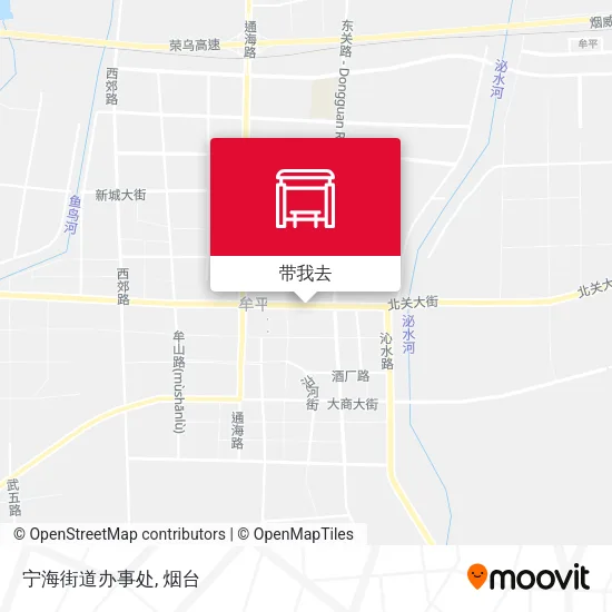 宁海街道办事处地图