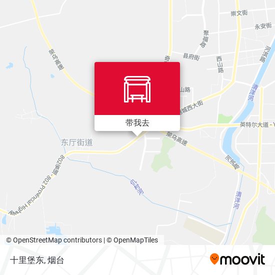 十里堡东地图