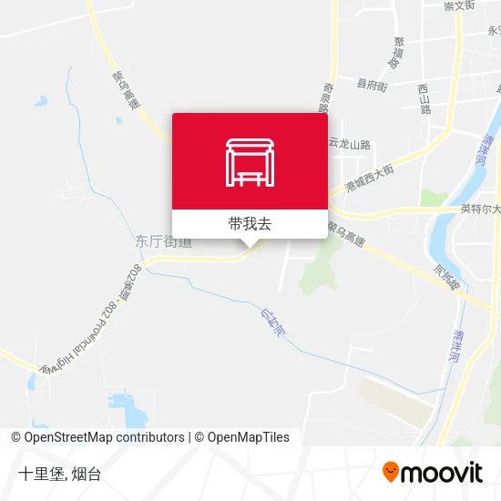 十里堡地图