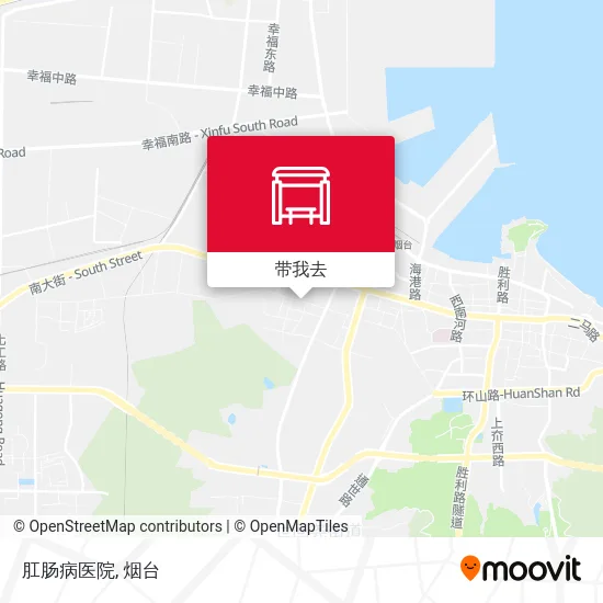 肛肠病医院地图