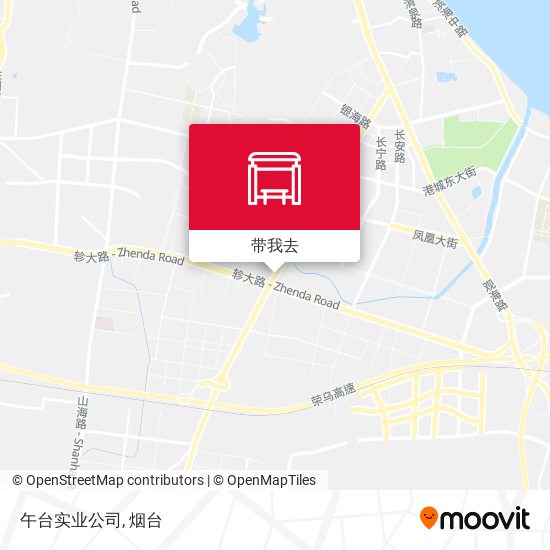 午台实业公司地图