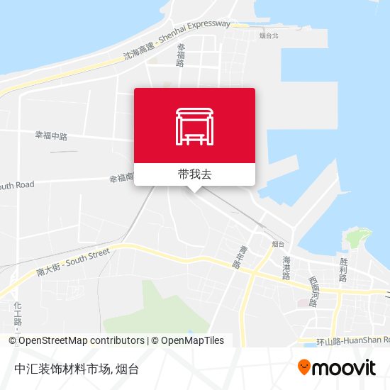 中汇装饰材料市场地图