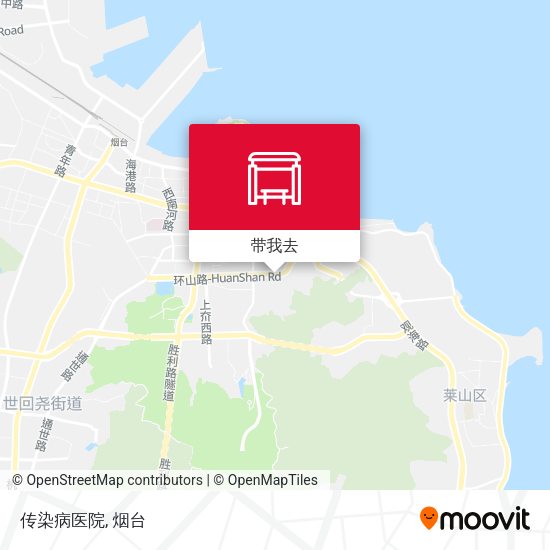 传染病医院地图