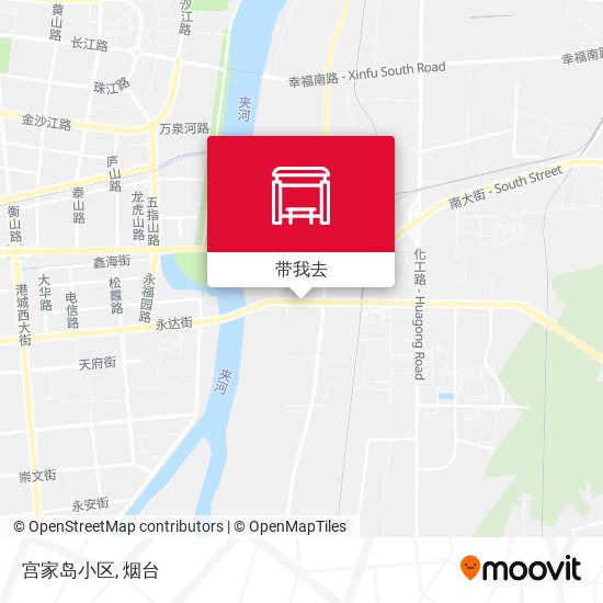 宫家岛小区地图