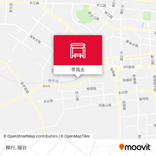 柳行地图
