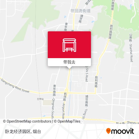 卧龙经济园区地图