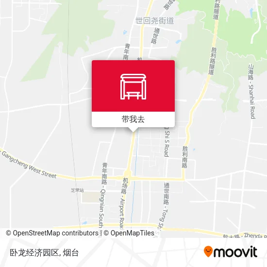 卧龙经济园区地图