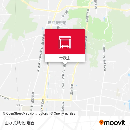 山水龙城北地图