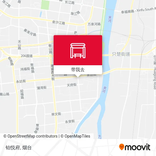 铂悦府地图