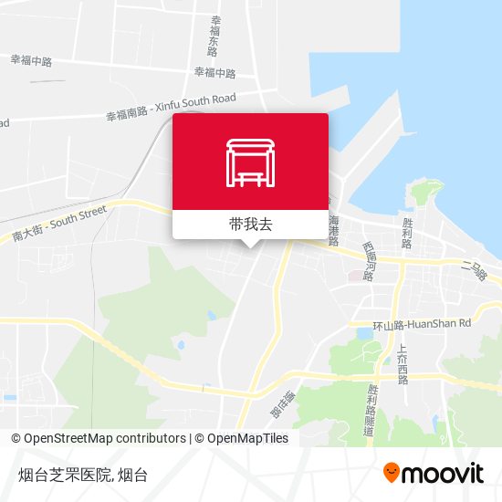 烟台芝罘医院地图