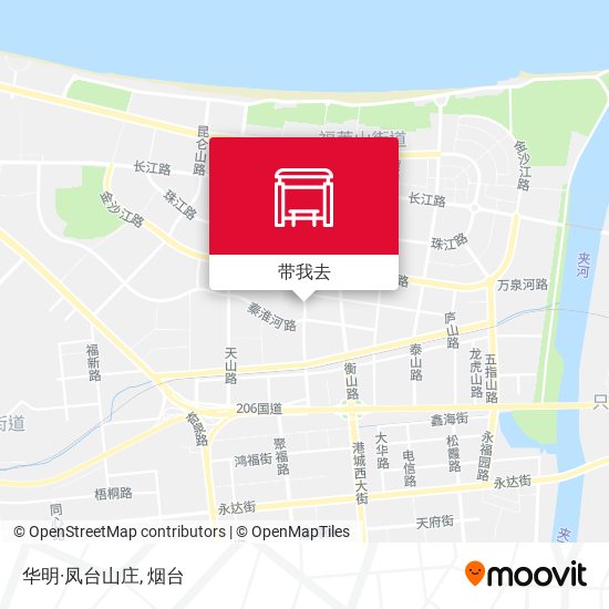 华明·凤台山庄地图