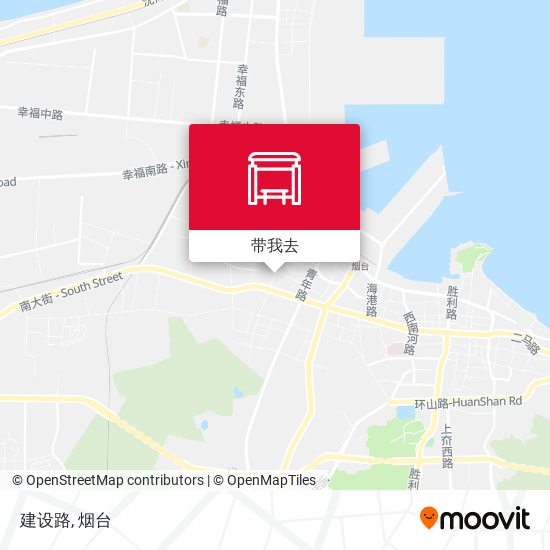 建设路地图