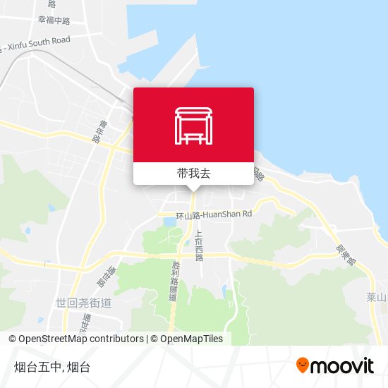 烟台五中地图