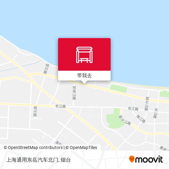 上海通用东岳汽车北门地图