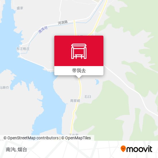 南沟地图