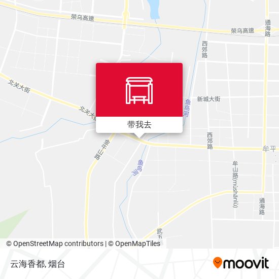 云海香都地图