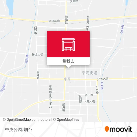 中央公园地图