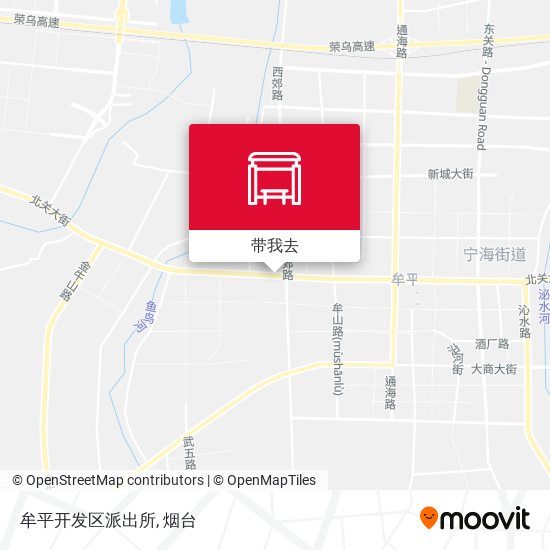牟平开发区派出所地图