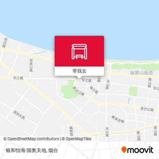 银和怡海·国奥天地地图