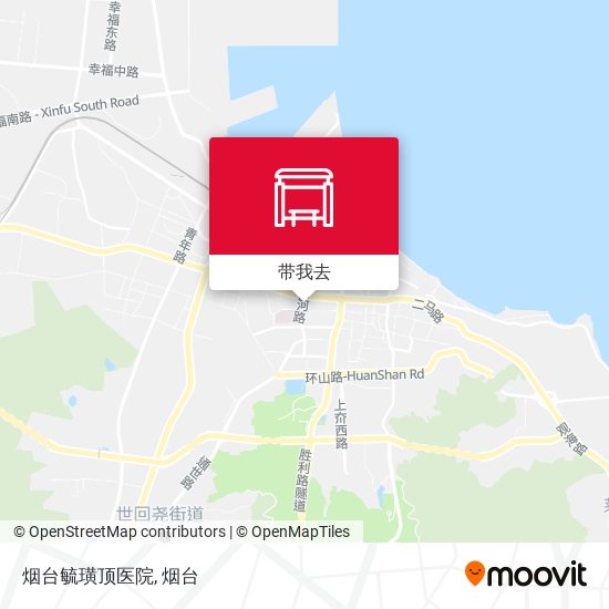 烟台毓璜顶医院地图