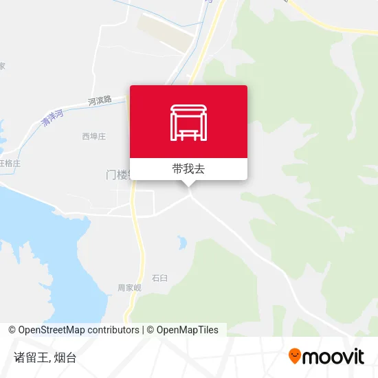 诸留王地图