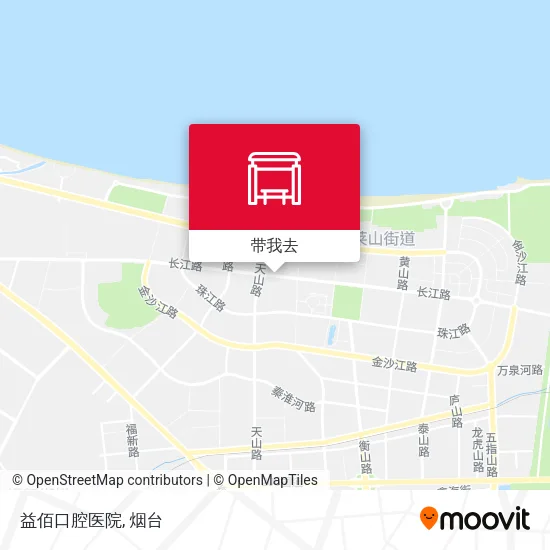 益佰口腔医院地图