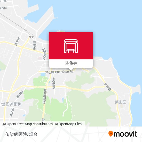 传染病医院地图