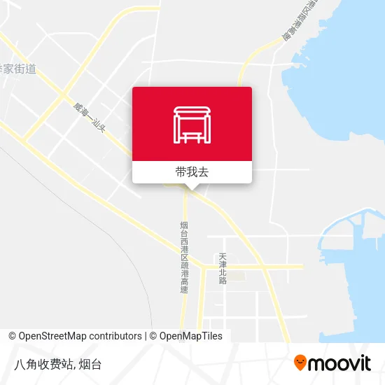 八角收费站地图