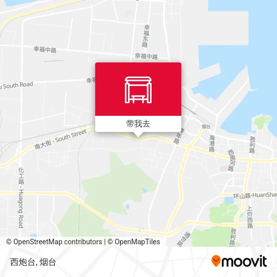 西炮台地图